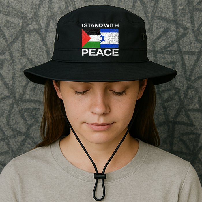 I Stand For Peace For Isreal And For Palestin Bucket Hat