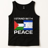 I Stand For Peace For Isreal And For Palestin Tank Top