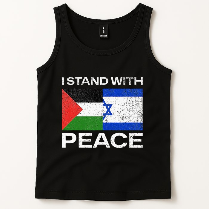 I Stand For Peace For Isreal And For Palestin Tank Top
