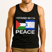 I Stand For Peace For Isreal And For Palestin Tank Top