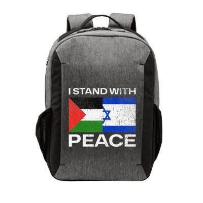 I Stand For Peace For Isreal And For Palestin Vector Backpack