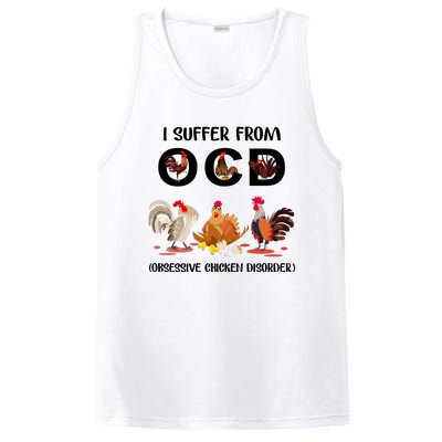 I Suffer From OCD Obsessive Chicken Disorder PosiCharge Competitor Tank