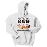 I Suffer From OCD Obsessive Chicken Disorder Kids Hoodie