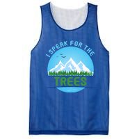 I Speak For Trees Earth Day Save Earth Inspiration Hippie Gift Mesh Reversible Basketball Jersey Tank