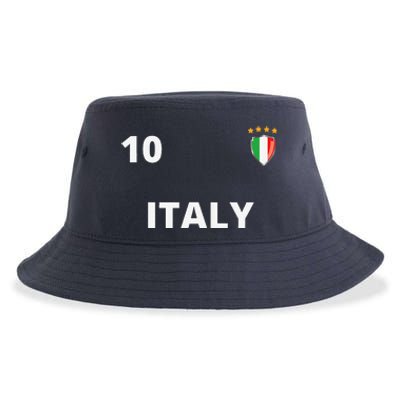 Italy Soccer Football Team Sustainable Bucket Hat