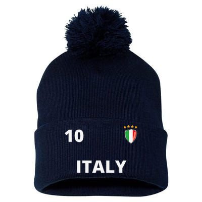 Italy Soccer Football Team Pom Pom 12in Knit Beanie