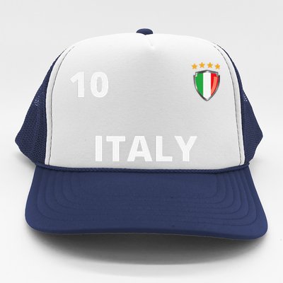 Italy Soccer Football Team Trucker Hat