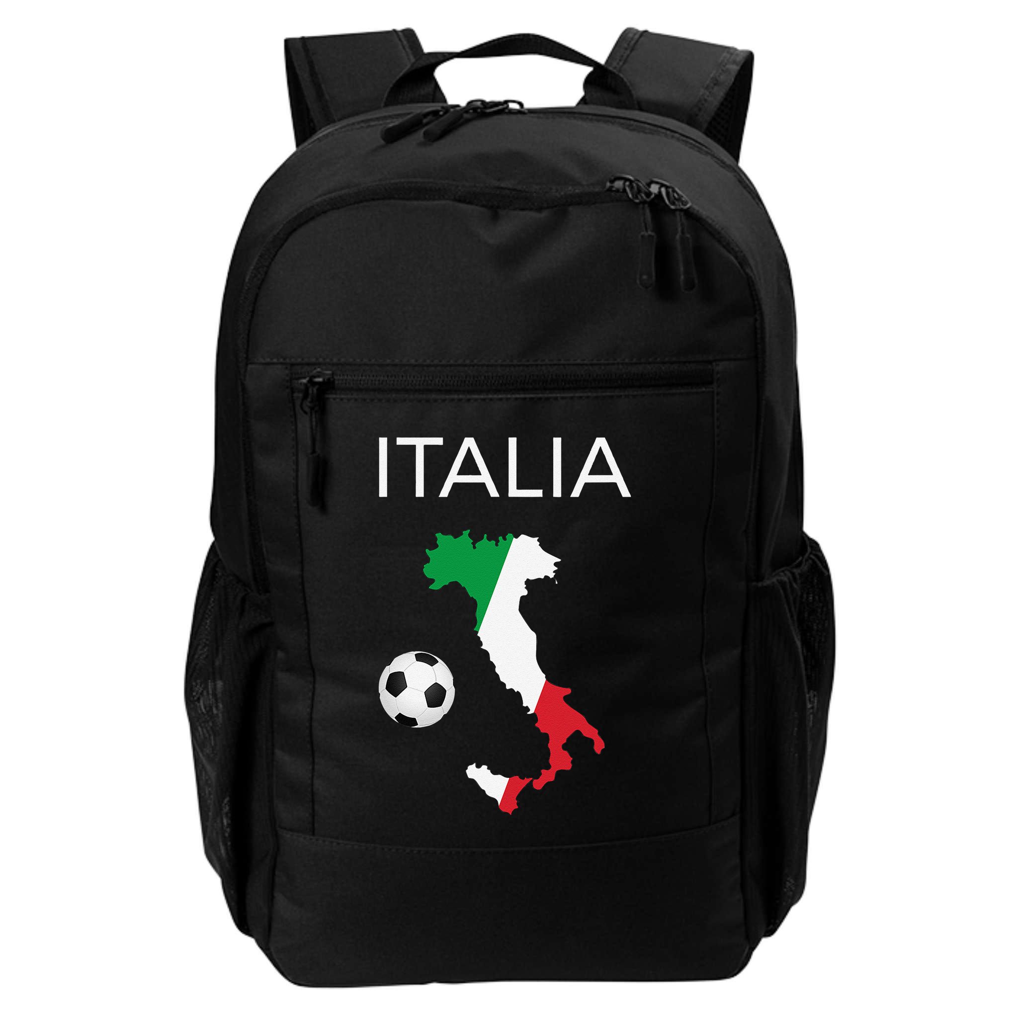 Italy Soccer Forza Azzurri Italian Italia Backpack