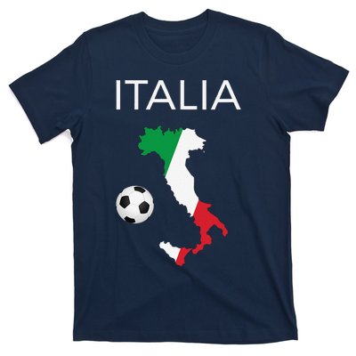 Italy Soccer Forza Azzurri Italian Italia T-Shirt