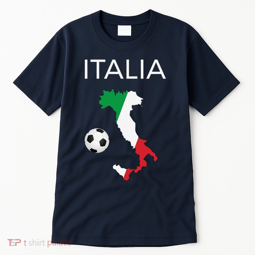 Italy Soccer Forza Azzurri Italian Italia Tall T-Shirt