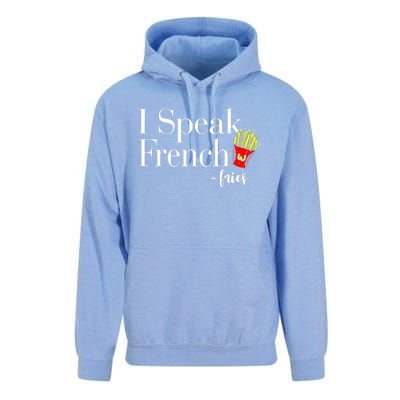 I Speak French Fries Unisex Surf Hoodie