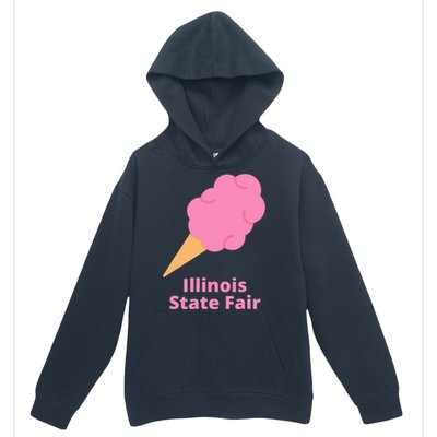 Illinois State Fair Pink Cotton Candy County Fair Urban Pullover Hoodie