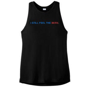 I Still Feel The Bern Bernie Sanders Ladies PosiCharge Tri-Blend Wicking Tank