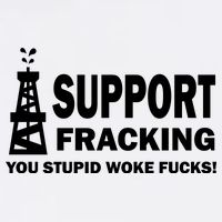 I Support Fracking You Stupid Woke Garment-Dyed Sweatshirt