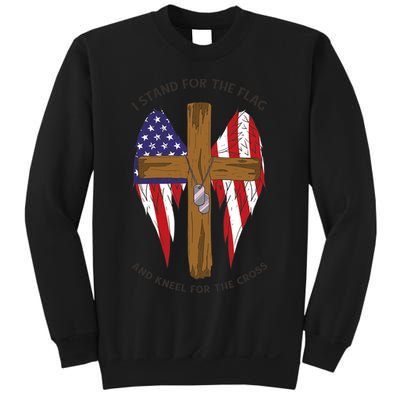 I Stand For The Flag Kneel For The Cross USA Sweatshirt