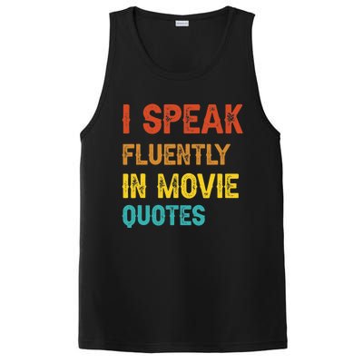 I Speak Fluently In Movie Quotes Funny Essential PosiCharge Competitor Tank