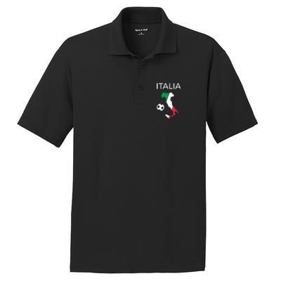 Italy Soccer Forza Azzurri Italian Italia PosiCharge RacerMesh Polo