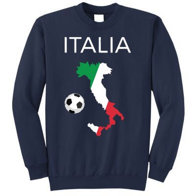 Italy Soccer Forza Azzurri Italian Italia Sweatshirt