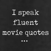 I Speak Fluent Movie Quotes Funny Cute Cool Comfort Performance Bucket Hat