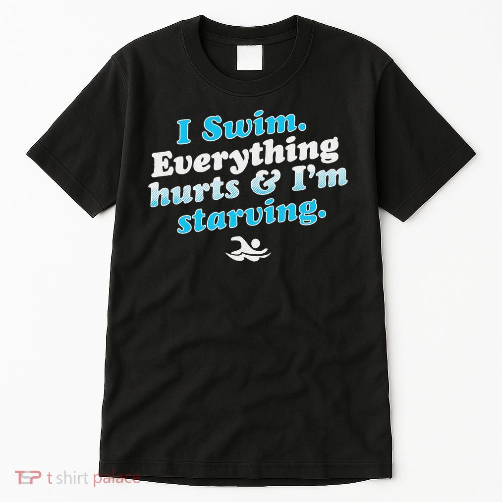 I Swim Funny Swimmer Quote Tall T-Shirt