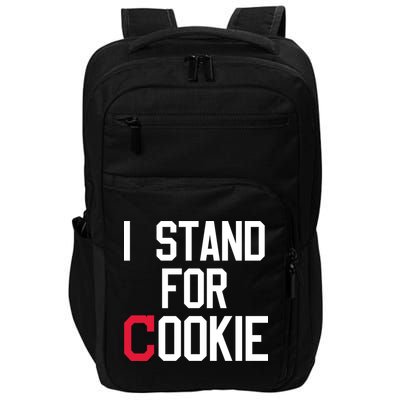 I Stand For Cookie Carlos Carrasco Indians Impact Tech Backpack