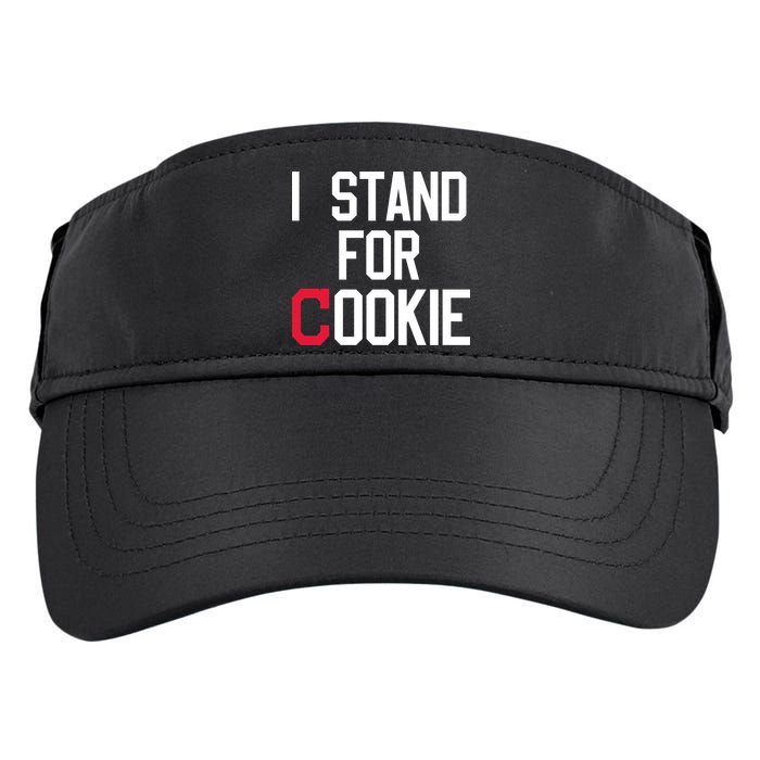 I Stand For Cookie Carlos Carrasco Indians Adult Drive Performance Visor