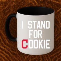 I Stand For Cookie Carlos Carrasco Indians Mug