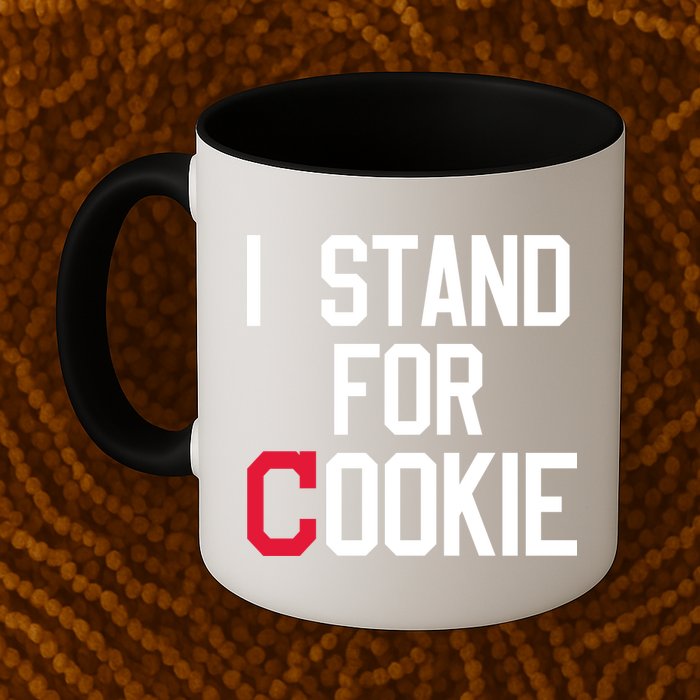 I Stand For Cookie Carlos Carrasco Indians Mug
