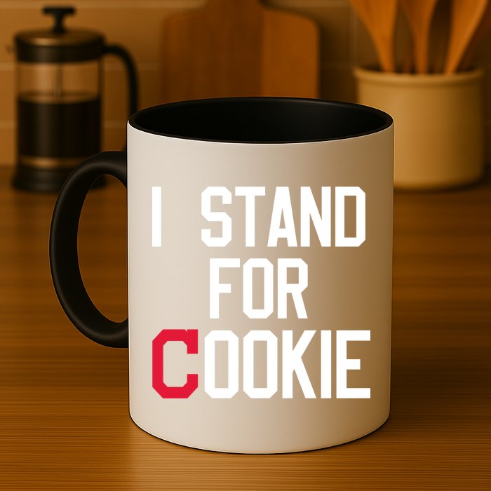 I Stand For Cookie Carlos Carrasco Indians Mug