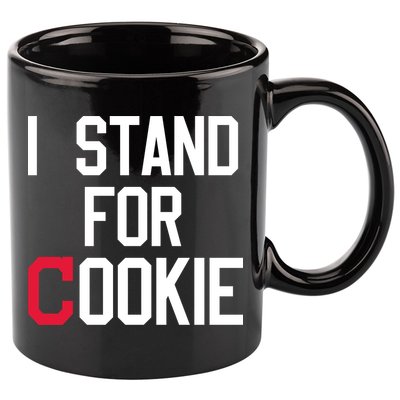 I Stand For Cookie Carlos Carrasco Indians 11oz C Handle Ceramic Mug