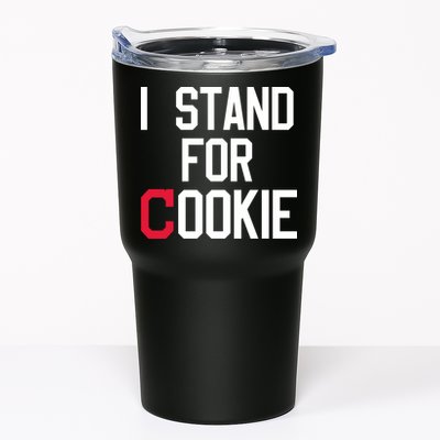 I Stand For Cookie Carlos Carrasco Indians Tumbler