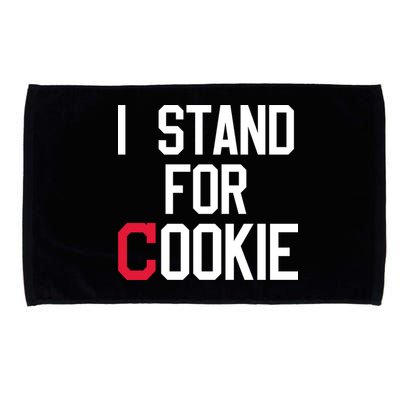 I Stand For Cookie Carlos Carrasco Indians Microfiber Hand Towel