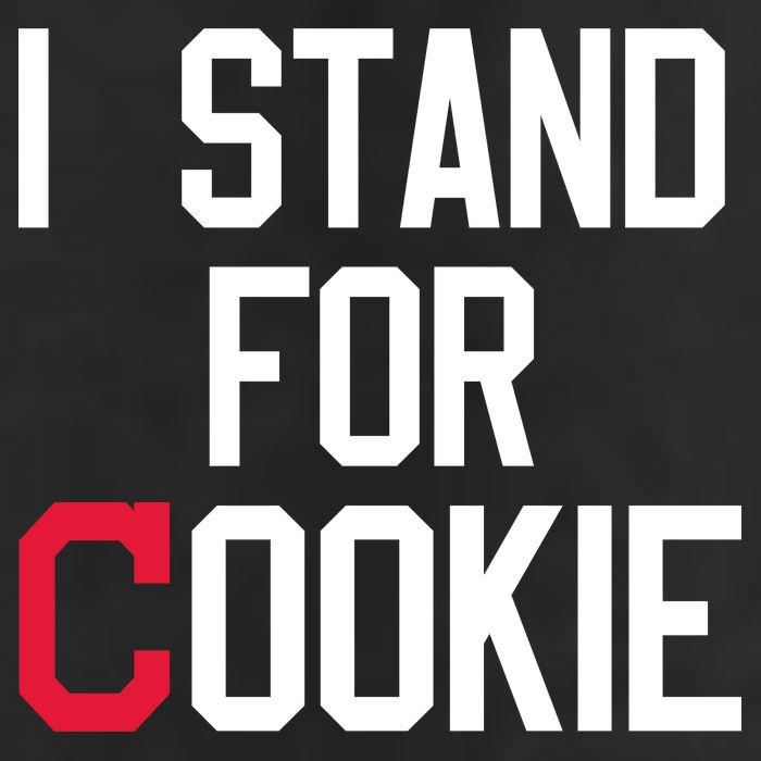 I Stand For Cookie Carlos Carrasco Indians Microfiber Hand Towel