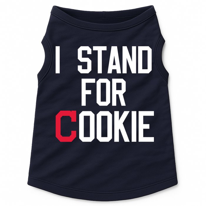 I Stand For Cookie Carlos Carrasco Indians Doggie Tank