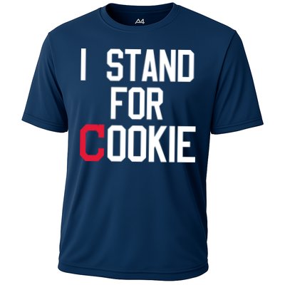I Stand For Cookie Carlos Carrasco Indians Performance Shirt