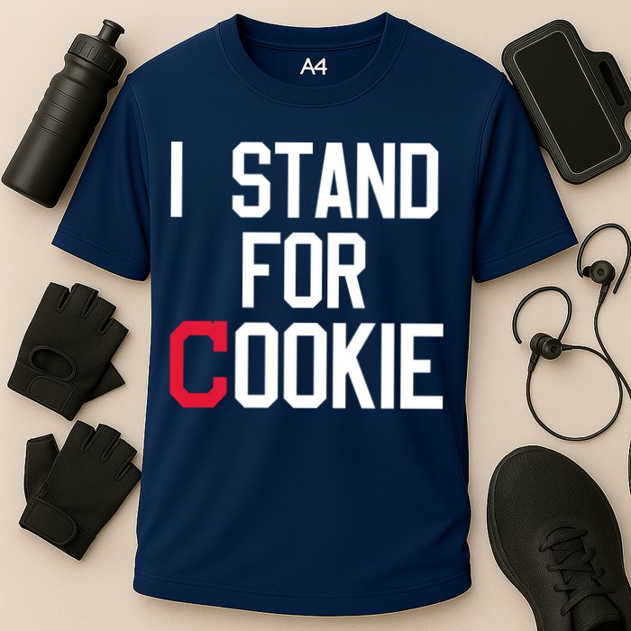 I Stand For Cookie Carlos Carrasco Indians Performance Shirt