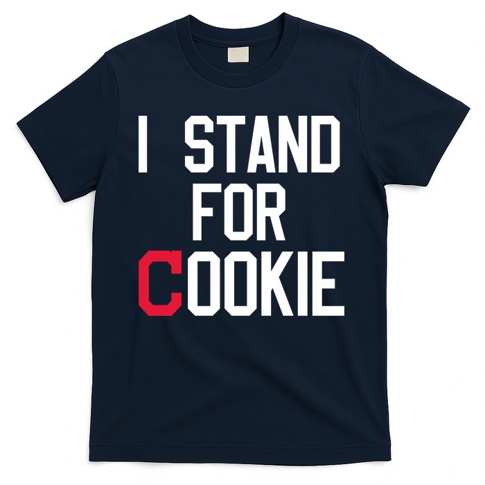 I Stand For Cookie Carlos Carrasco Indians T-Shirt