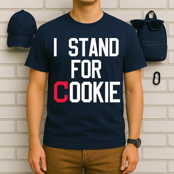 I Stand For Cookie Carlos Carrasco Indians T-Shirt