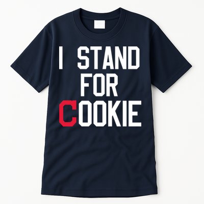 I Stand For Cookie Carlos Carrasco Indians Tall T-Shirt