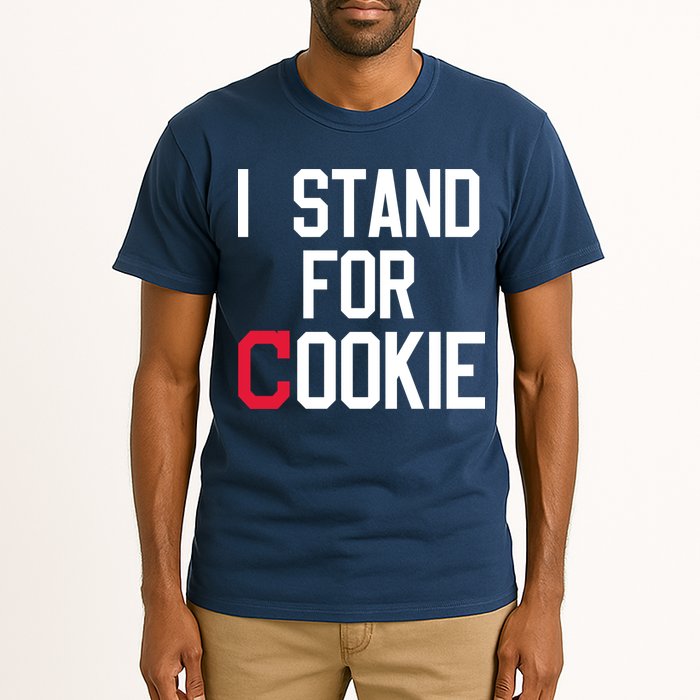 I Stand For Cookie Carlos Carrasco Indians Tall T-Shirt