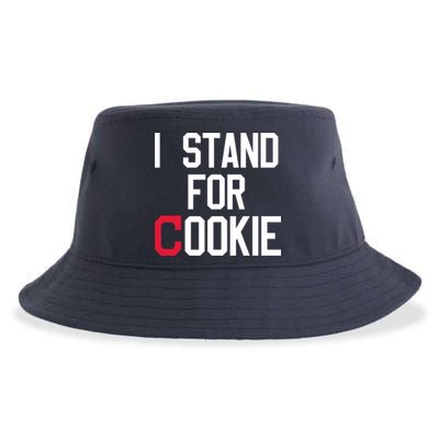 I Stand For Cookie Carlos Carrasco Indians Sustainable Bucket Hat