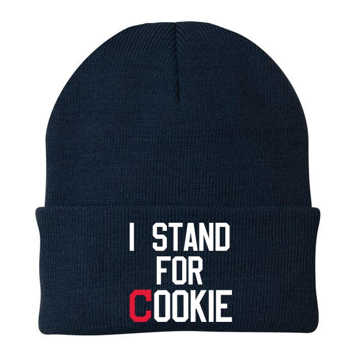 I Stand For Cookie Carlos Carrasco Indians Beanie