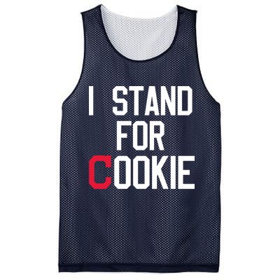 I Stand For Cookie Carlos Carrasco Indians Mesh Reversible Basketball Jersey Tank