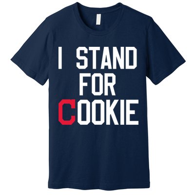 I Stand For Cookie Carlos Carrasco Indians Premium T-Shirt