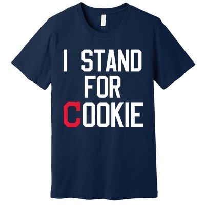 I Stand For Cookie Carlos Carrasco Indians Premium T-Shirt