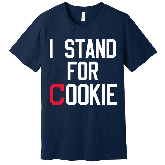I Stand For Cookie Carlos Carrasco Indians Premium T-Shirt