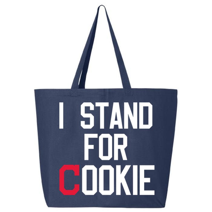 I Stand For Cookie Carlos Carrasco Indians 25L Jumbo Tote