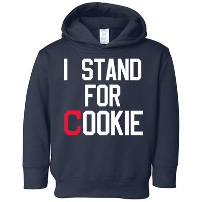 I Stand For Cookie Carlos Carrasco Indians Toddler Hoodie