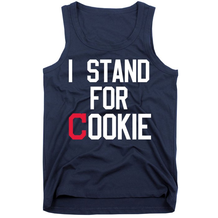 I Stand For Cookie Carlos Carrasco Indians Tank Top