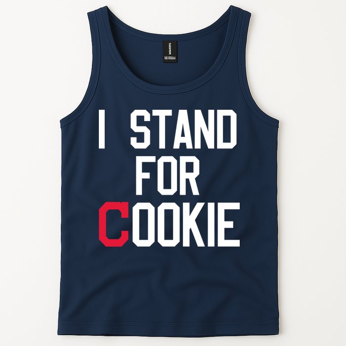I Stand For Cookie Carlos Carrasco Indians Tank Top